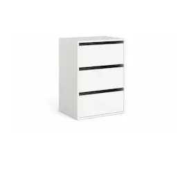 VCM Schubladen Element für Kleiderschränke und Schiebetürenschränke weiss.