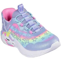 SKECHERS UNICORN DREAMS LIGHTS Slip-On Sneaker, Glitzer,-Blinkschuh zum Schlupfen,
