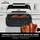 Homelux Foodi Grill & Heißluftfritteuse, 6-in-1 Airfryer Elektrischer mit Temperaturfühler, Touch-Steuerung, Max 230°C, 120-Minuten Timer, 1700W - Silber