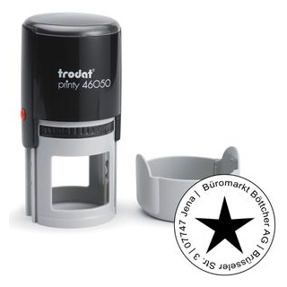 Trodat Printy (ø 50 mm - Zeilen)