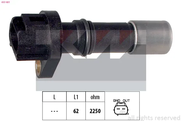 KW Impulsgeber, Kurbelwelle 453461 für Peugeot DAIHATSU TOYOTA