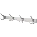 Hermeta Huthakenleiste 0822-0824 Ausführung Silber