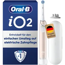 Oral-B iO Series 2 Calm Pink Special Edition + Reiseetui + Aufsteckbürstenhalter