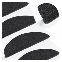 vidaXL Stufenmatten Selbstklebend 15 Stk. 65x22,5x3,5 cm Anthrazit