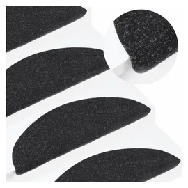 vidaXL Stufenmatten Selbstklebend 15 Stk. 65x22,5x3,5 cm Anthrazit