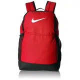 Nike Brasilia 9.0 Rucksack Universitätsrot/Schwarz/Weiß