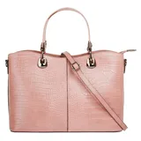 Cluty Handtasche in Italy rosa | Rosa