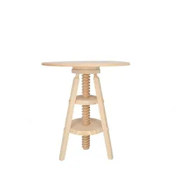 MUEBLEAR - Drehbarer Tisch ohne Finish