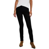 CROSS JEANS ® Cross Damen Anya Slim Jeans schmales Bein , Schwarz (Black 155), 29W / 34L EU - 29W / 34L