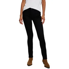CROSS JEANS ® Cross Damen Anya Slim Jeans schmales Bein , Schwarz (Black 155), 29W / 34L EU - 29W / 34L