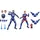 Marvel Captain Rescue Armor Figuren 15 cm (2er Set)