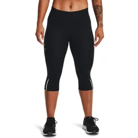 Under Armour Fly Fast 3.0 Speed Caprihose Damen 001 black/black/reflective M