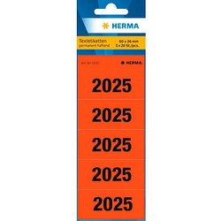 100 HERMA Inhaltsschilder 2025 rot