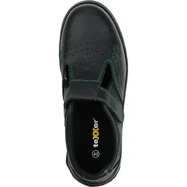 teXXor teXXor® S1-sicherheitsklettsandalen Gap Schwarz/grün 611145 Gr.45