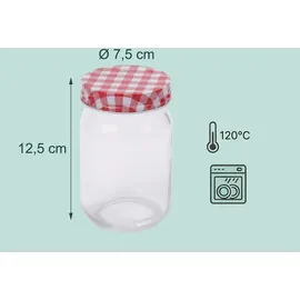 Relaxdays Einmachglas 400 ml 50 St.