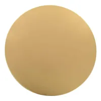 vidaXL 2 Stück Stretch-Tischdecken Golden 60 cm