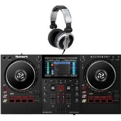 Numark Mixstream Pro+ Standalone DJ Console Kopfhörer Set