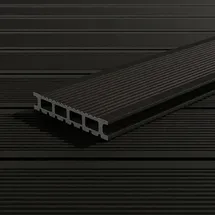 KOVALEX WPC-Terrassendiele Exklusiv 300 cm graubraun