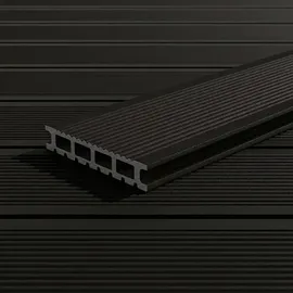 KOVALEX WPC-Terrassendiele Exklusiv 300 cm graubraun
