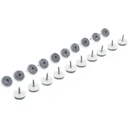 BGS Do it yourself Filzgleiter-Satz mit Schrauben Ø 24 mm 20-tlg.