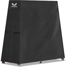luxuskollektion Hollywoodschaukel Abdeckung 175 x 125 x 160 cm Schwarz