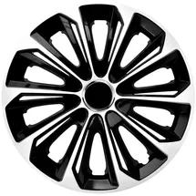 NRM Radzierblende EXTRA Strong schwarz/weiß 14 Zoll 4er Set