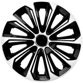 NRM Radzierblende EXTRA Strong schwarz/weiß 14 Zoll 4er Set