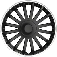 ZentimeX Z778210 Radkappen Radzierblenden universal 14 Zoll Black