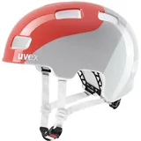 Uvex hlmt 4 Kinder Fahrrad Helm 55-58cm | Grapefruit/Grau