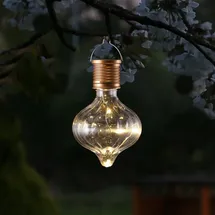 MARELIDA Kugelleuchte Kunststoff H: 11,7cm D: 7,5cm 1x LED warmweiß Transparent