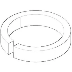 Dornbracht Führungsring 09281013790 roh