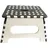 Trendline Klapphocker 35,5 x 22 x 27 cm Weiß