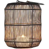 Marrakesch Orient & Mediterran Interior Skandinavische Deko Windlicht Teelichthalter Kerzenhalter Stello Schwarz Gross