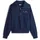 Tommy Hilfiger Damen, Sweatshirt mit Reißverschluss Classic Script Fleece Half-Zip, blau (Dark night navy), XL - XL