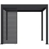 Paragon Lamellen Sichtschutz für Pergola Grand Tuscan 10 0,94 x 2,34 m Grau