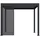 Paragon Lamellen Sichtschutz für Pergola Grand Tuscan 10 0,94 x 2,34 m Grau