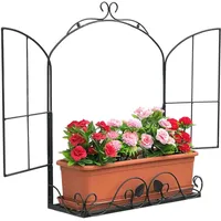 DanDiBo Ambiente Wandregal 40 x 12 x 10 cm Schwarz