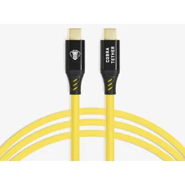 cobra tether USB-C auf USB-C 10 m Gelb
