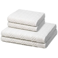 Ross Sensual Skin Zopf Handtuch-Set 4-teilig Handtücher 4 ct