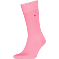 Socken TOMMY HILFIGER "TH MEN SOCK 1P PREMIUM WOOL", Herren, Gr. 39-40, pink, Obermaterial: 70% Wolle, 19% Baumwolle, 9% sonstige Fasern, 2% Elasthan, Socken Socken