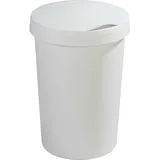 SUNWARE Twinga Klappdeckeleimer 45L weiß - Weiß