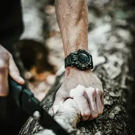 Casio G-shock Gw-9500-3er Uhr Green One Size