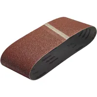 WOLFCRAFT Gewebe-Schleifbänder 65x410 mm 3 St. Körnung 40 für Bandschleifer