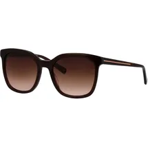 Brendel Eyewear Sonnenbrille BRENDEL EYEWEAR "Modell 906207", Damen, braun, leicht glänzend, Sonnenbrillen Sonnenbrille, Form Karree/Eckig, Logoschriftzug auf Bügel, Kunststofffassung