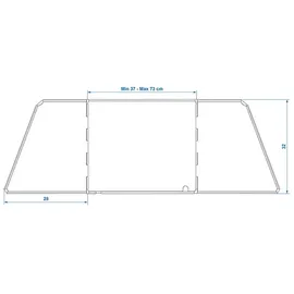 PRO PLUS ProPlus Windschutz Stahl 370340V03