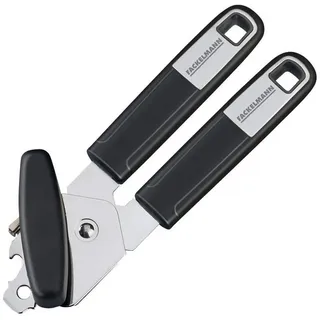 Fackelmann Dosenöffner schwarz/silber
