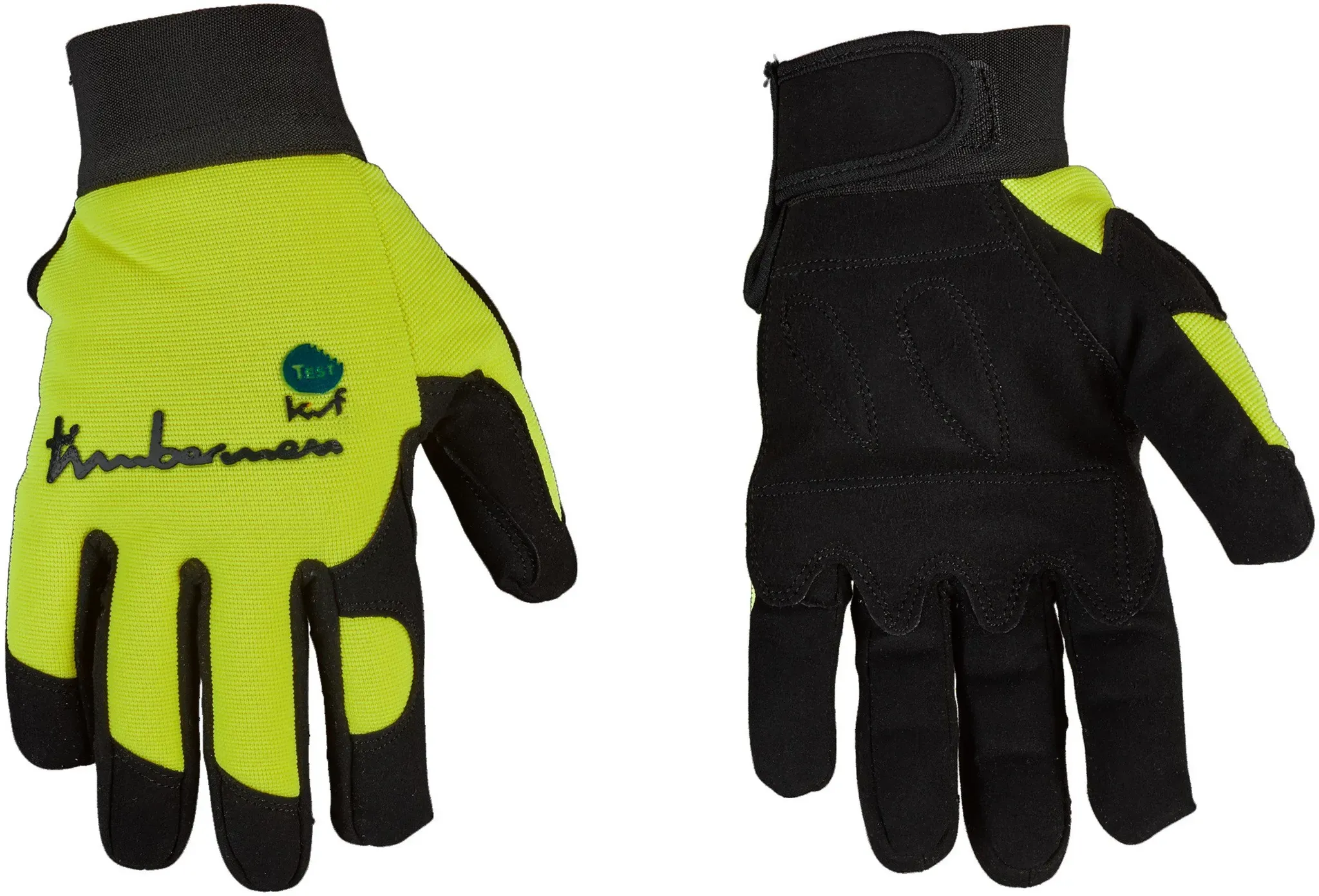 Timbermen Handschuhe Allround, schwarz-gelb, 8