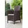 ALLIBERT Iowa Gartensessel 110 x 110 x 110 cm braun/taupe