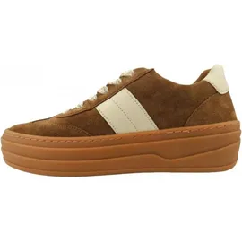 Gabor Damen Plateau-Sneaker Braun 38