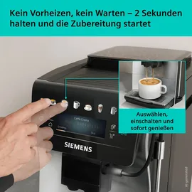 Siemens EQ600 iAroma TP605EM3 Edelstahl
